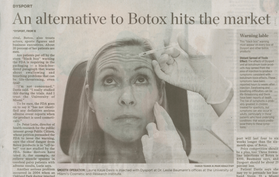 Alternative To Botox – Dysport by Dr. Steiger